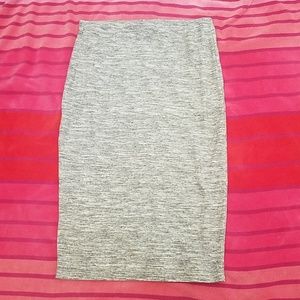 3/$10 Gray Stretch Pencil Skirt